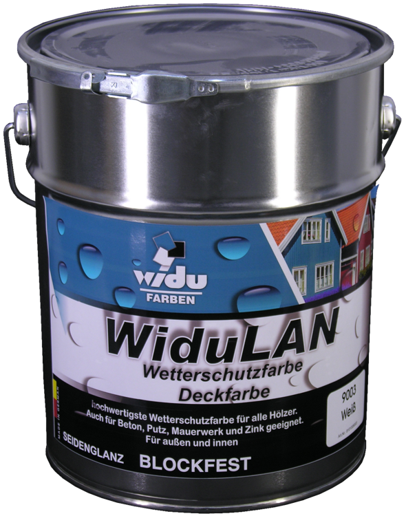 Widulan Wetterschutzfarbe RAL 9003